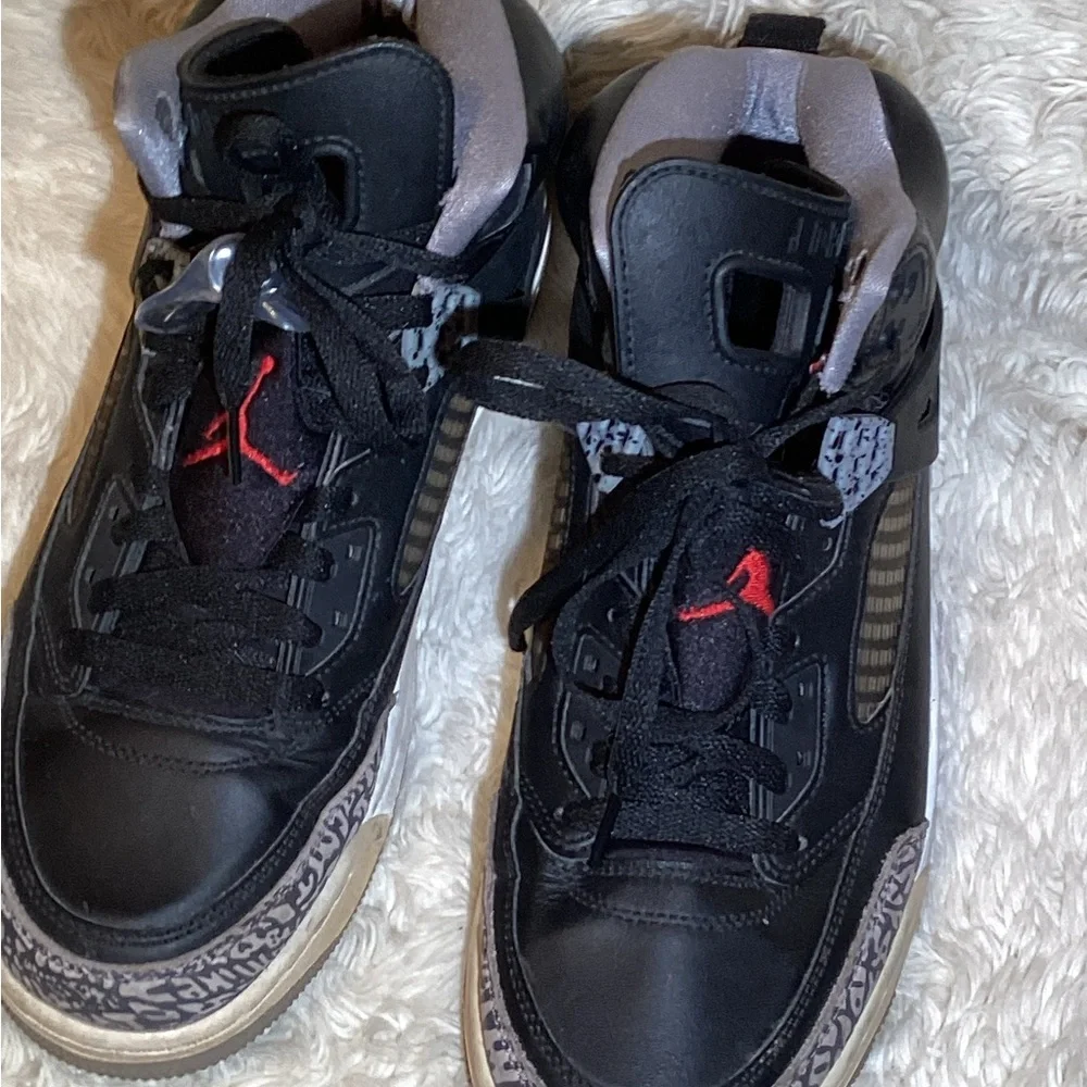 Jordan spizike black 313371-034 sneakers size 9.5